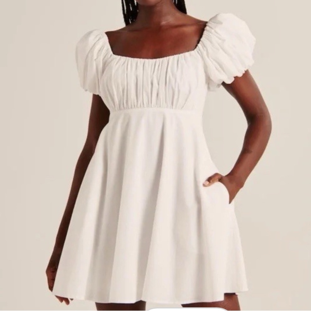 Abercrombie Puff Sleeve Dress